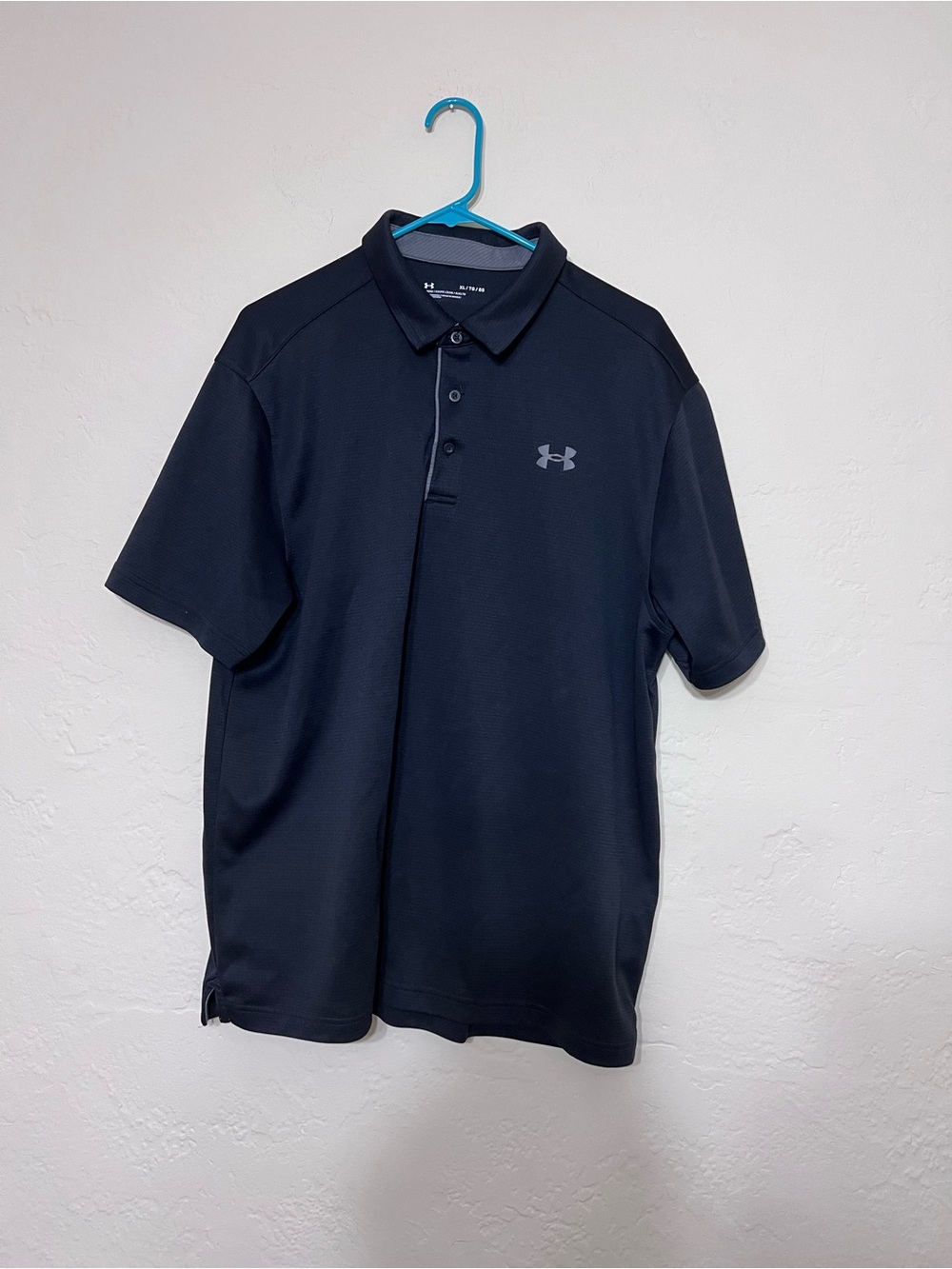 Under Armour Black Men's Short-Sleeve Polo